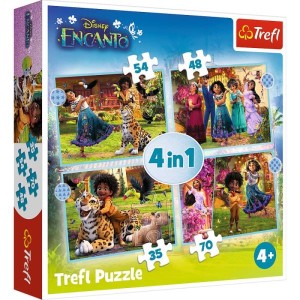 Puzzle 4in1 Our magical Encanto