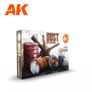 AK Interactive Rust and Abandoned Paint Set