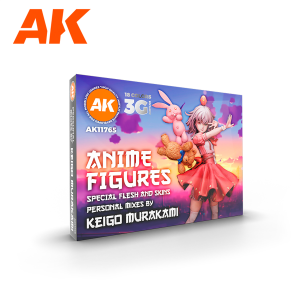 AK Interactive Signature set: Keigo Murakami Personal Mixes - Anime figures paint set