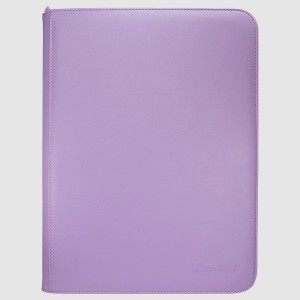 Klaser Ultra-Pro: Vivid Zippered 9-Pocket Pro-Binder - purple