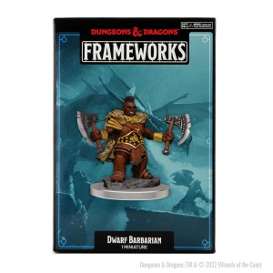 D&D RPG: Frameworks - Dwarf Barbarian Female