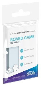 Koszulki na karty Ultimate Guard: Ideal-Fit Mini European 45x68 mm (50 sztuk)