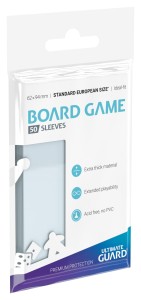 Koszulki na karty Ultimate Guard: Ideal-Fit Standard European 59x92 mm (50 sztuk)