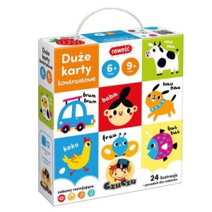 CzuCzu: Duże karty kontrastowe 6m+
