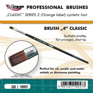 Mirage Brush Classic Series 2 "4"