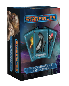 Starfinder RPG: Alien Archive 3 & 4 Battle Cards