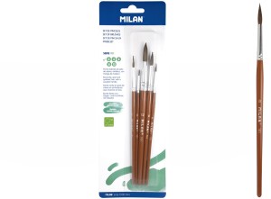 Milan: Brush set 101 series (5 pcs)