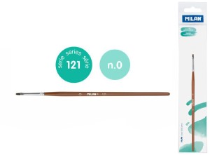 Milan: Flat brush series 121 - 0
