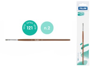 Milan: Flat brush series 121 - 2
