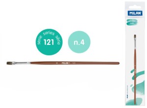 Milan: Flat brush series 121 - 4