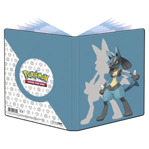 Klaser Ultra-Pro: Pokemon 4-Pocket na 40 kart i 4 karty oversized - Lucario