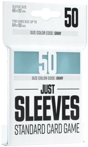 Koszulki na karty Gamegenic: Just Sleeves - CCG (66 x 92 mm) 50 sztuk - Clear