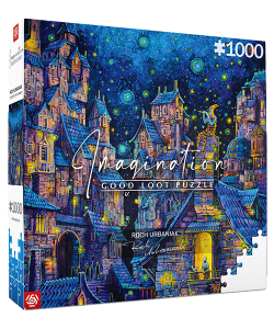 Puzzle 1000 Roch Urbaniak: Koncert na kominie
