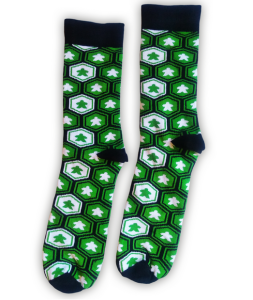 Socks: Green Hex size 44-46