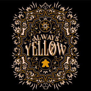 T-shirt: Always Yellow - L