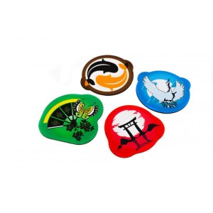 Cup coasters: Oriental