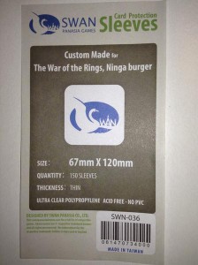 Koszulki na karty Swan Panasia 67x120 mm thin (cienkie) 150 sztuk