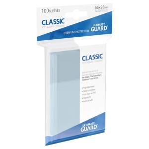 Koszulki na karty Ultimate Guard: Precise-Fit Resealable Standard CCG Size 63,5x89 mm (100 sztuk)