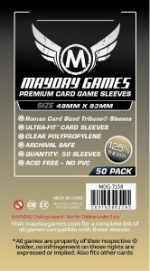 Koszulki na karty Mayday Roman Tribune Premium 49x93 mm 50 sztuk