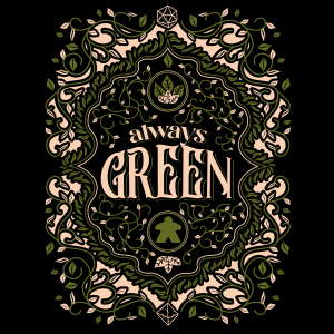 T-shirt: Always Green - damski M