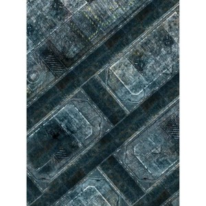 Mata lateksowa dwustronna: Necromunda 44"x60"