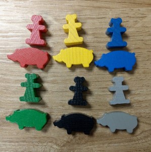 Zestaw Świnki i Budowniczowie (Carcassonne: Kupcy i Budowniczowie)