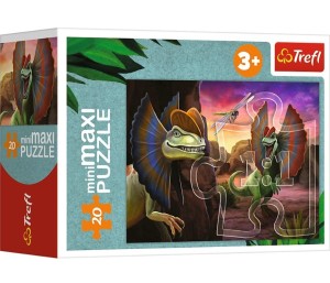 Puzzle 20 miniMaxi Explore the world of dinosaurs