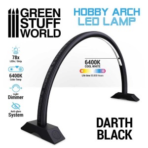 Green Stuff World: Łukowa Lampa LED - Darth Black