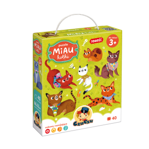 CzuCzu: Puzzle - Miau Kotki 3+