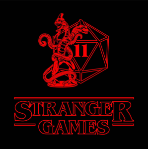 T-shirt: Stranger Games - XL