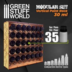 Green Stuff World: Modułowy stojak na farby 30ml - pionowy