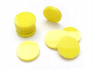 Crafters: Acrylic markers - Yellow - Round 3x22 mm (10)