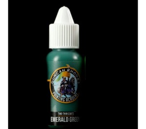 Two Thin Coats: Emerald Green