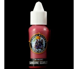 Two Thin Coats: Sanguine Scarlet