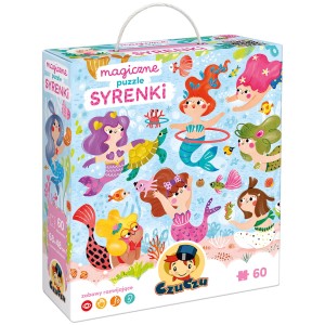 CzuCzu: Magiczne puzzle 60 - Syrenki 4+