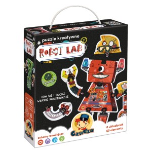CzuCzu: Puzzle kreatywne - Robot Lab 3+