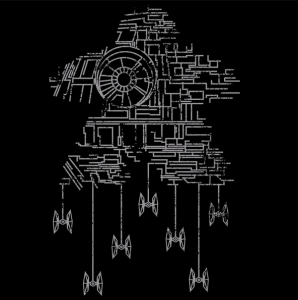 T-shirt: Force Meeple - damski S