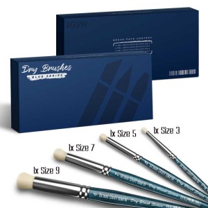 Green Stuff World: Zestaw pędzli Premium Dry Brush - Blue Series