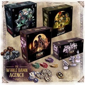 The Dark Quarter: The Whole Damn Agency Pledge (edycja Kickstarter)
