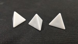Czysta kostka k4 biała (21mm)