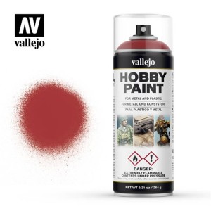 Vallejo: 400ml Spray - Scarlet Red