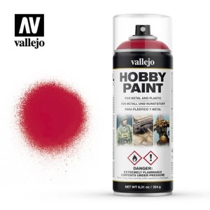 Vallejo: 400ml Spray - Bloody Red