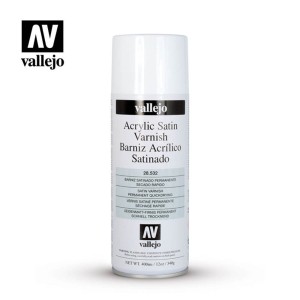 Vallejo: 400ml Spray - Acrylic Satin Varnish