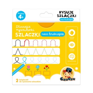 CzuCzu: Dłuuugie rysowanki - Rysuję szlaczki – nieco trudniejsze 4+
