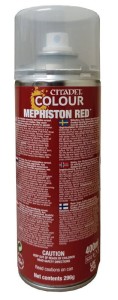 Citadel Colour: Mephiston Red Spray