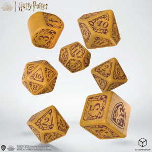 Zestaw kości Harry Potter modern: Gryffindor - złote