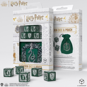 Zestaw kości i mieszek Harry Potter - Slytherin