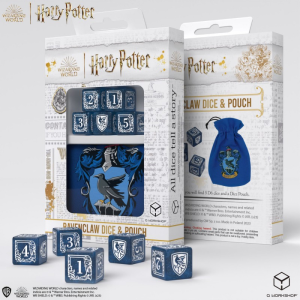 Zestaw kości i mieszek Harry Potter - Ravenclaw