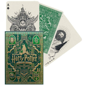 Karty do gry Theory11: Harry Potter Slytherin - Zielone