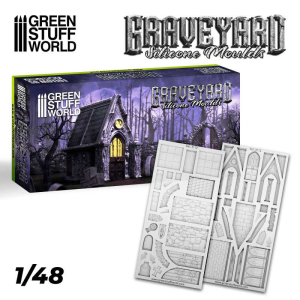 Green Stuff World: Silikonowe formy - Graveyard